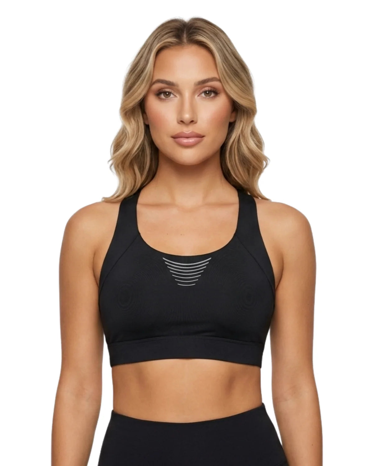 Adjustable Racerback High-Support Sports Bra